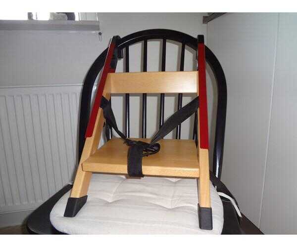 Barnestol, HandySitt "Høj" barnestol til montering på stol, nem..